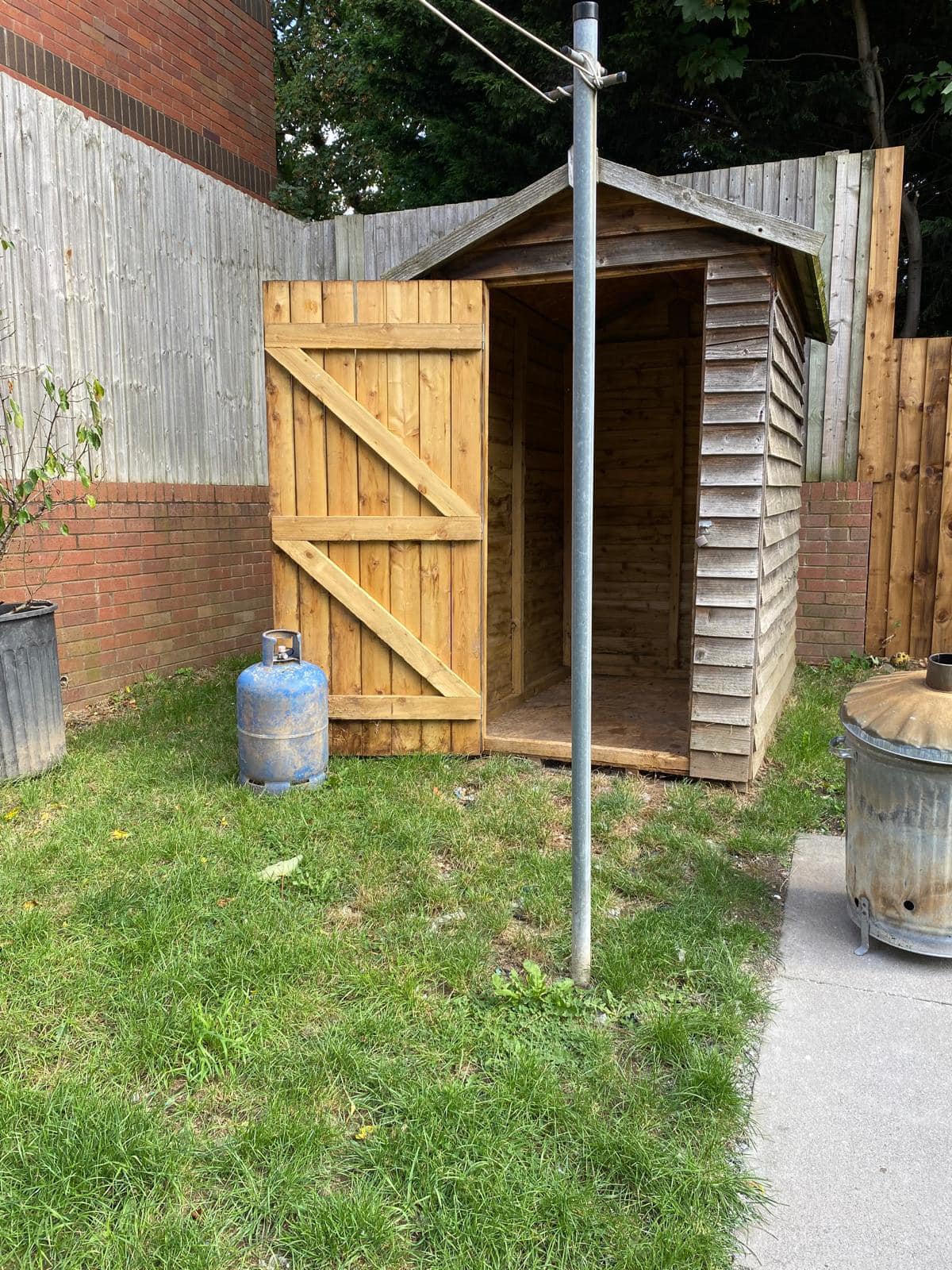 Shed clearance after